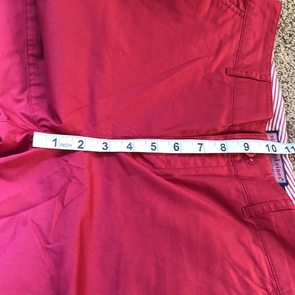 VINEYARD VINES size 8 cotton crop ankle pants - Picture 5 of 8